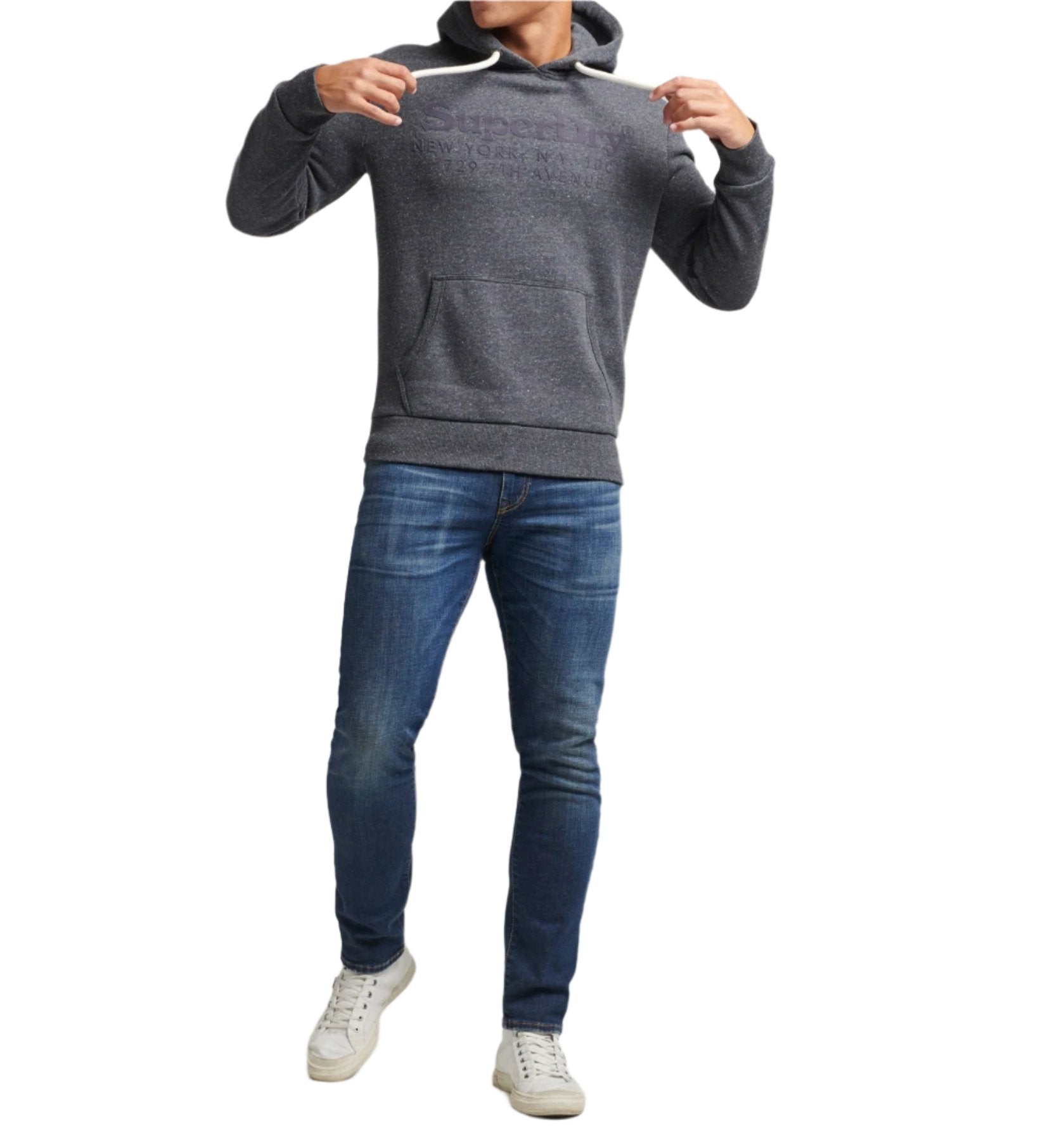 Charcoal Heather Vintage Venue Tonal Hood