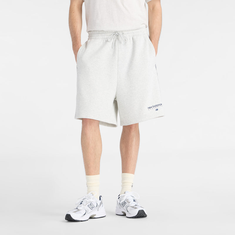 Trackside Fleece Short 7 - Grey