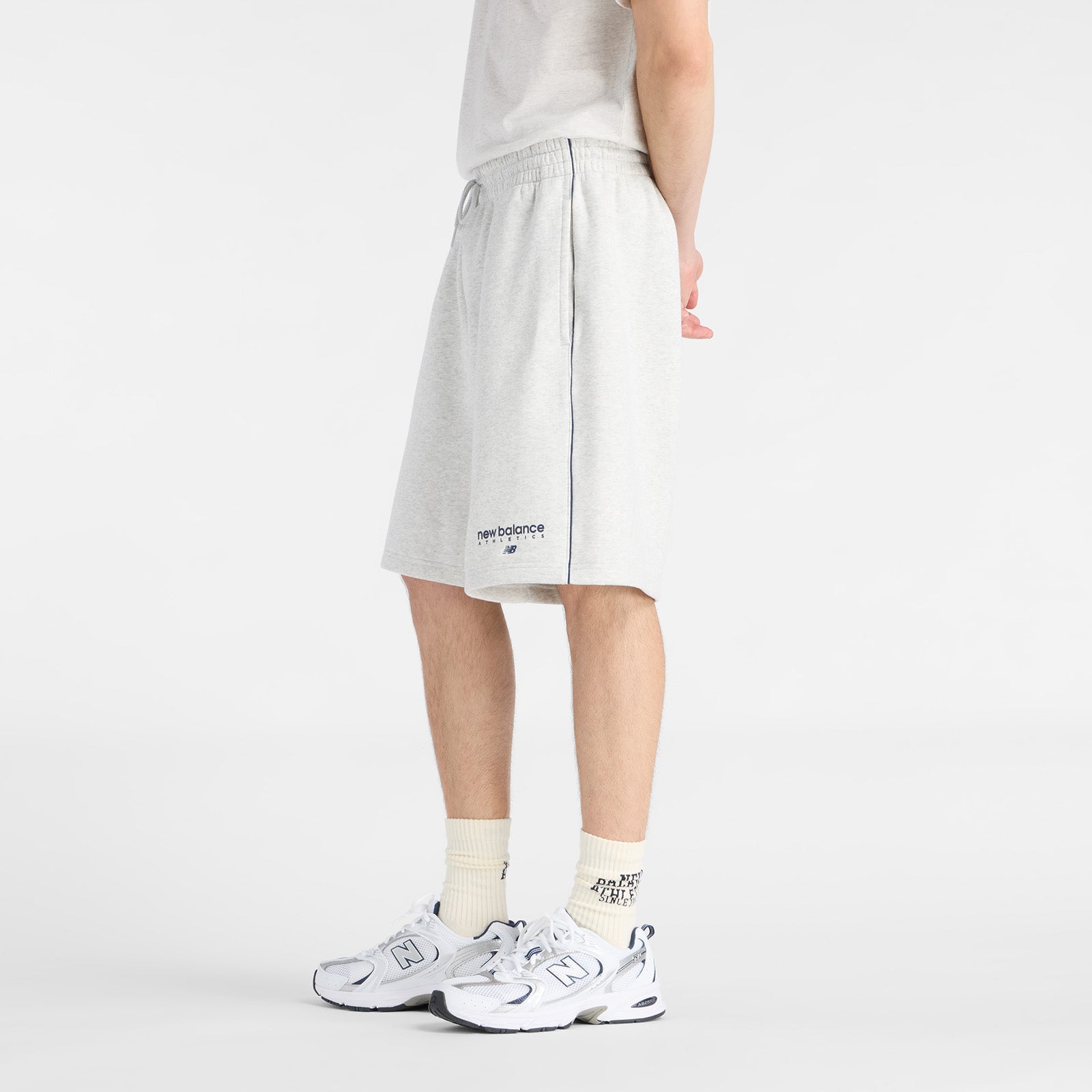 Trackside Fleece Short 7 - Grey
