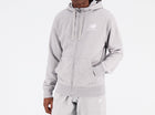 New Balance Grey Essentials Stacked Logo Sweatshirt