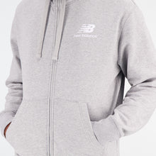 New Balance Grey Essentials Stacked Logo Sweatshirt