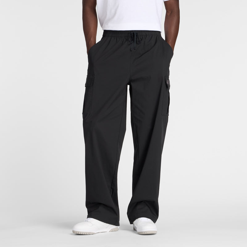 Cotton Twill Cargo Pant - Black