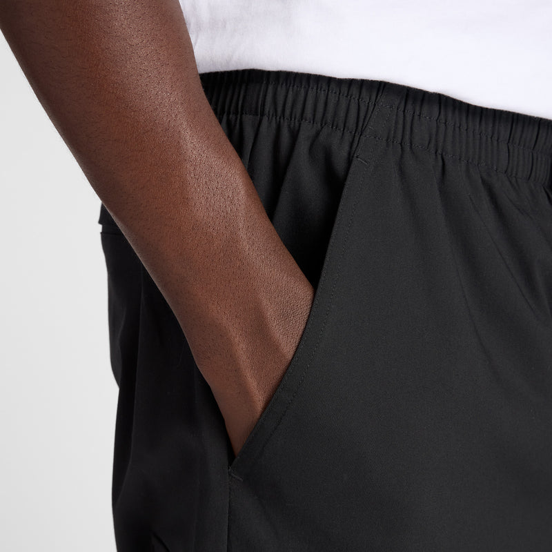 Cotton Twill Cargo Pant - Black