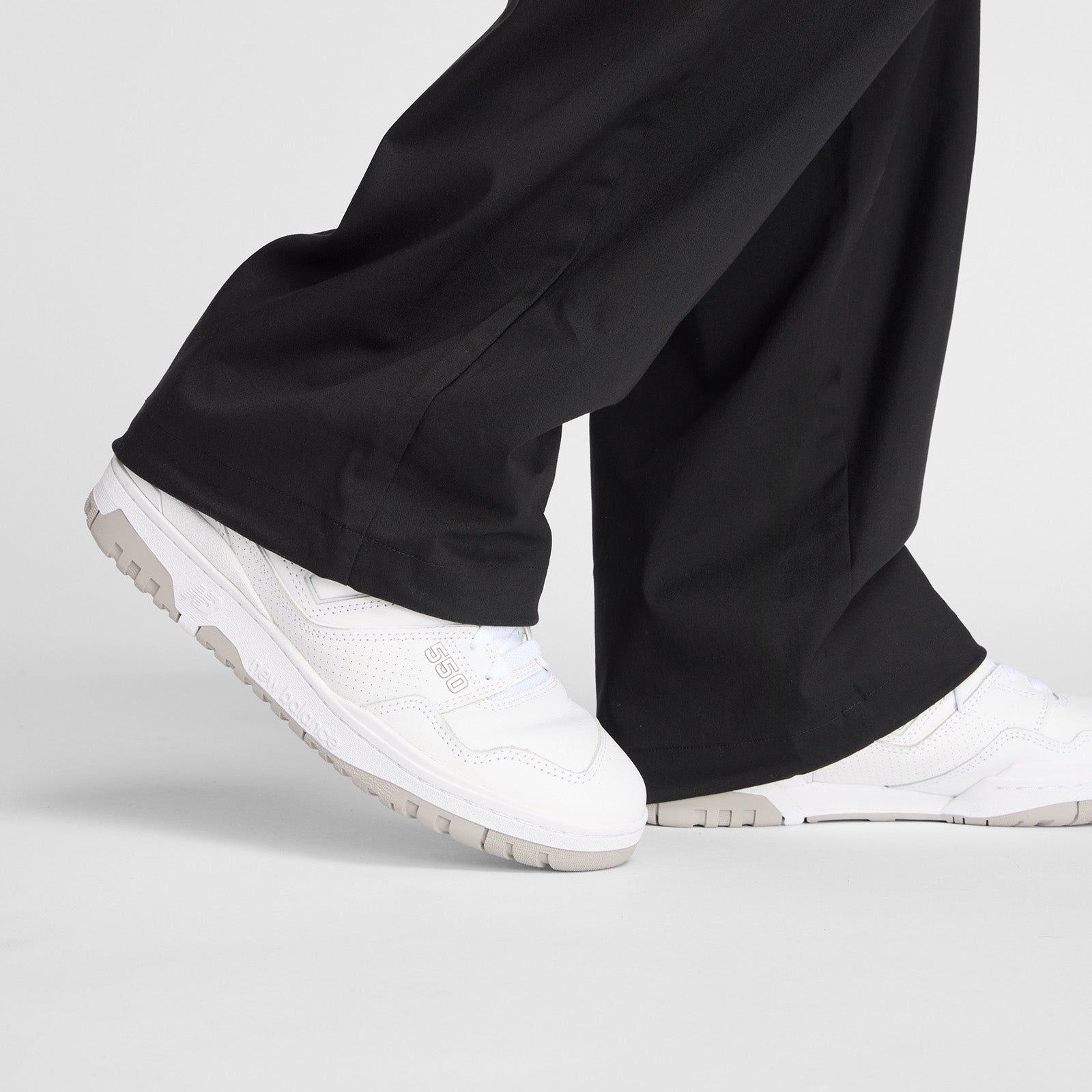 Cotton Twill Cargo Pant - Black