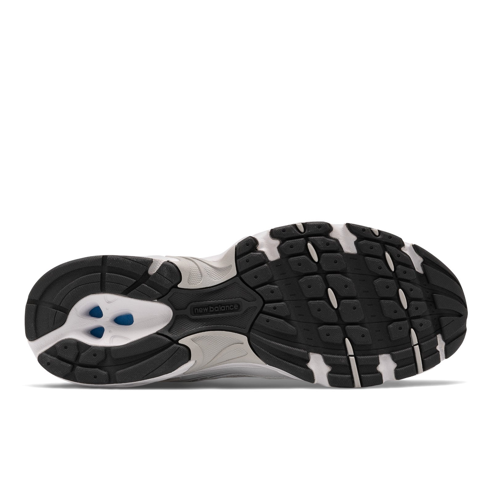 530 - White With Silver Metallic
