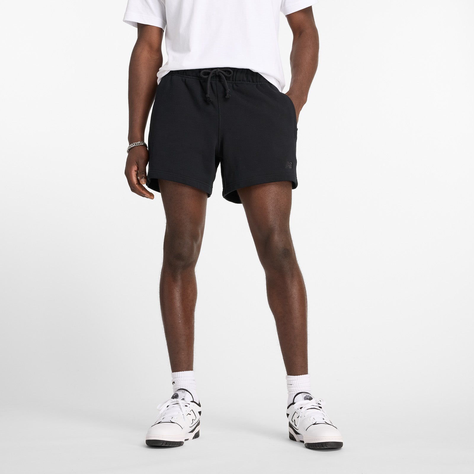 Athletics French Terry Short 5 - Black