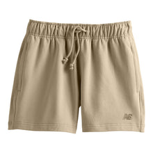 Short de sport en molleton français beige 12,5 cm
