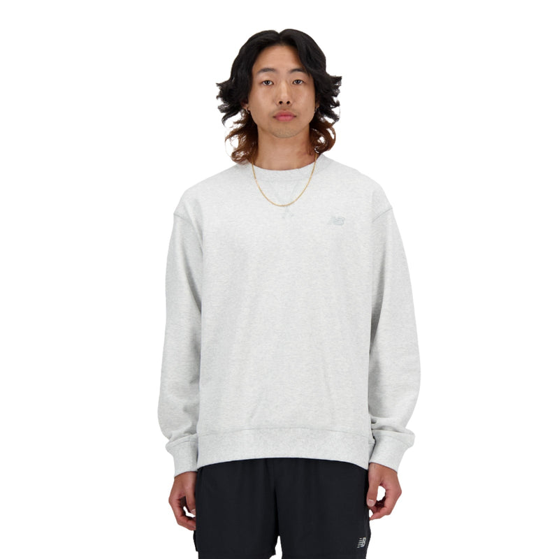 White Athletics French Terry Crew