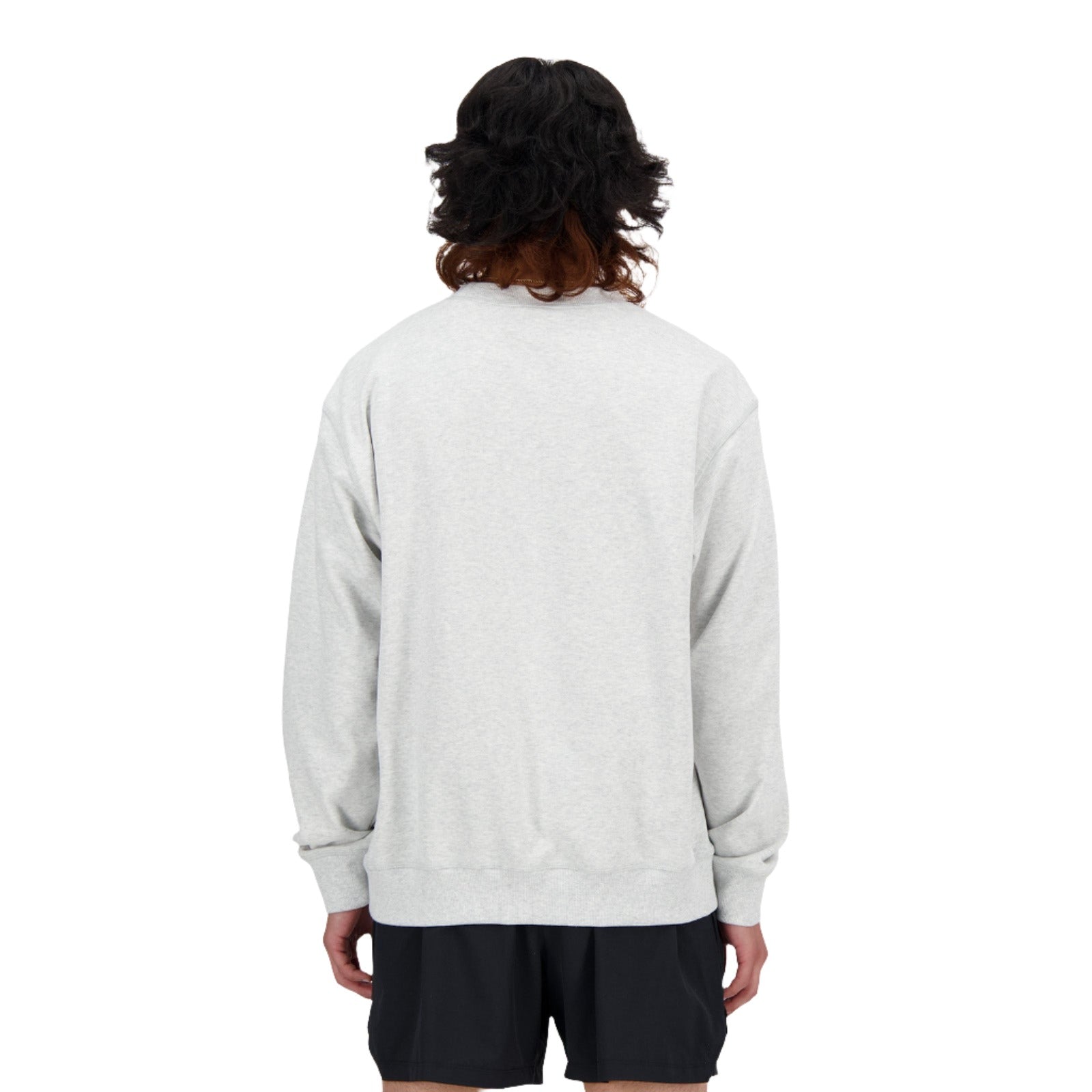White Athletics French Terry Crew
