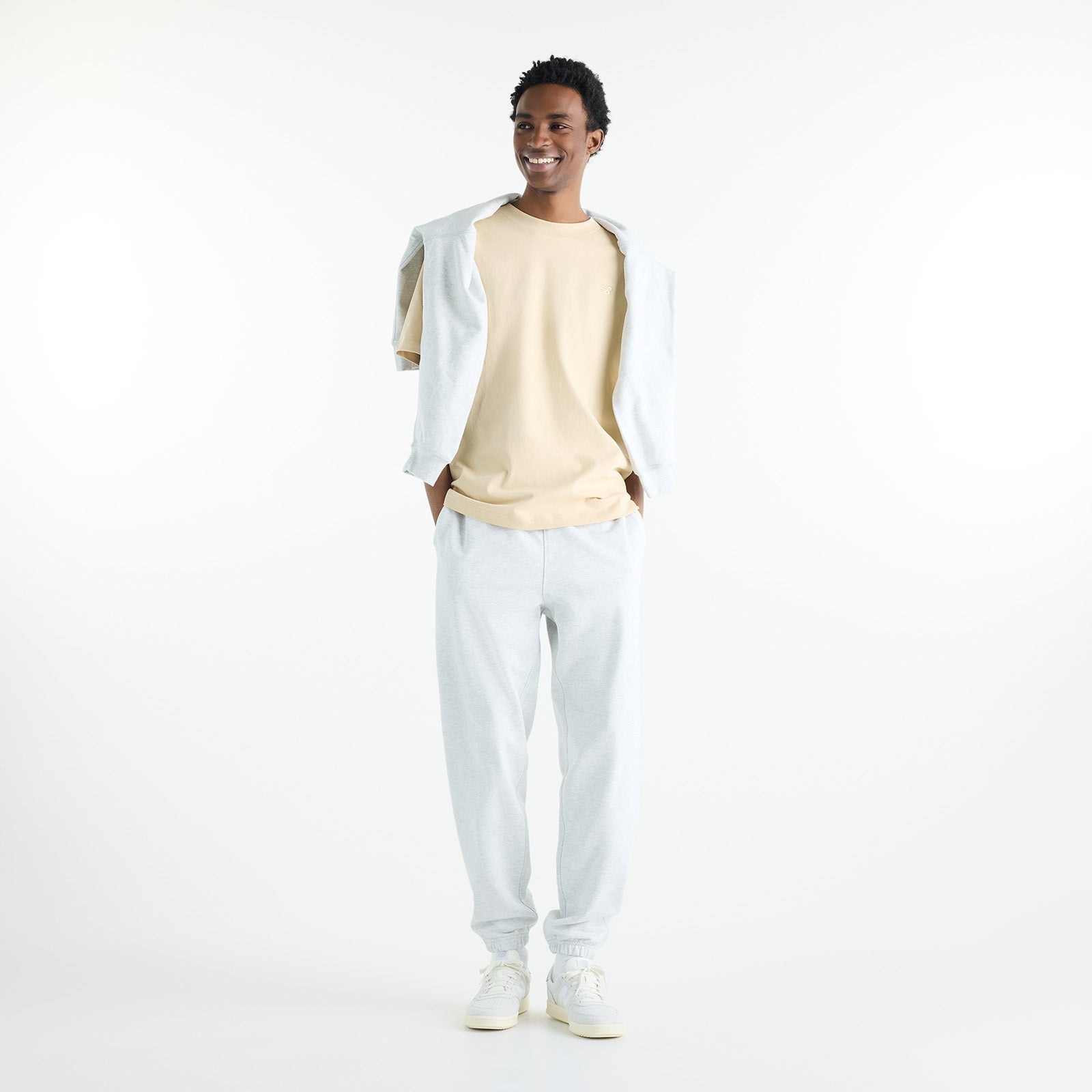 Athletics Cotton T-Shirt - Toasted Sesame