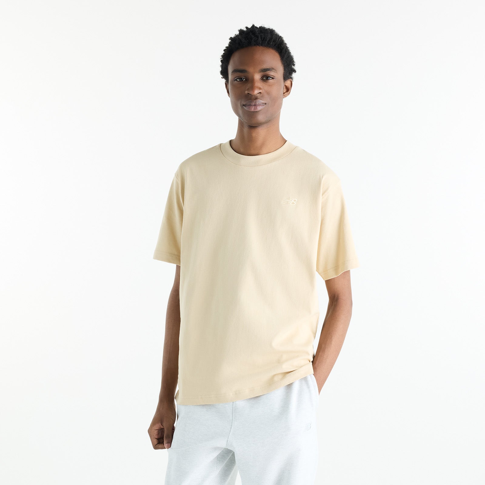 Athletics Cotton T-Shirt - Toasted Sesame