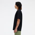 T-shirt en coton Athletics - Noir