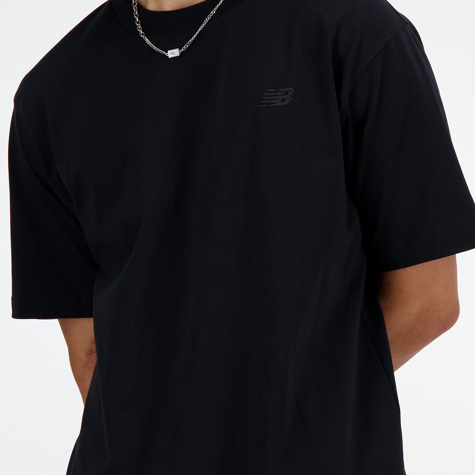 T-shirt en coton Athletics - Noir