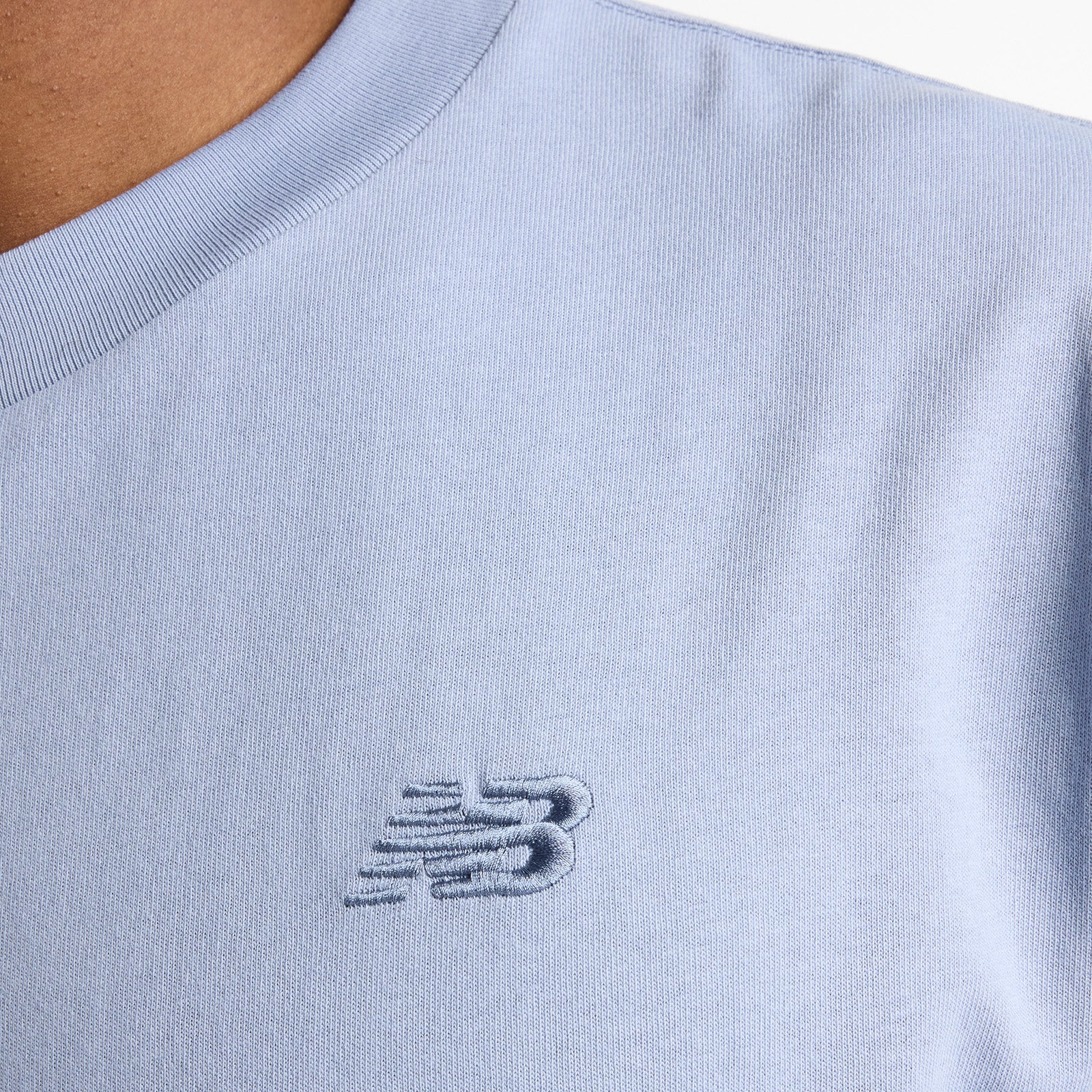 Athletics Cotton T-Shirt - Light Blue