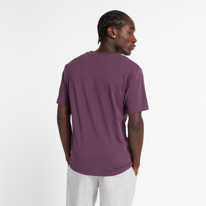 Athletics Cotton T-Shirt - Plum