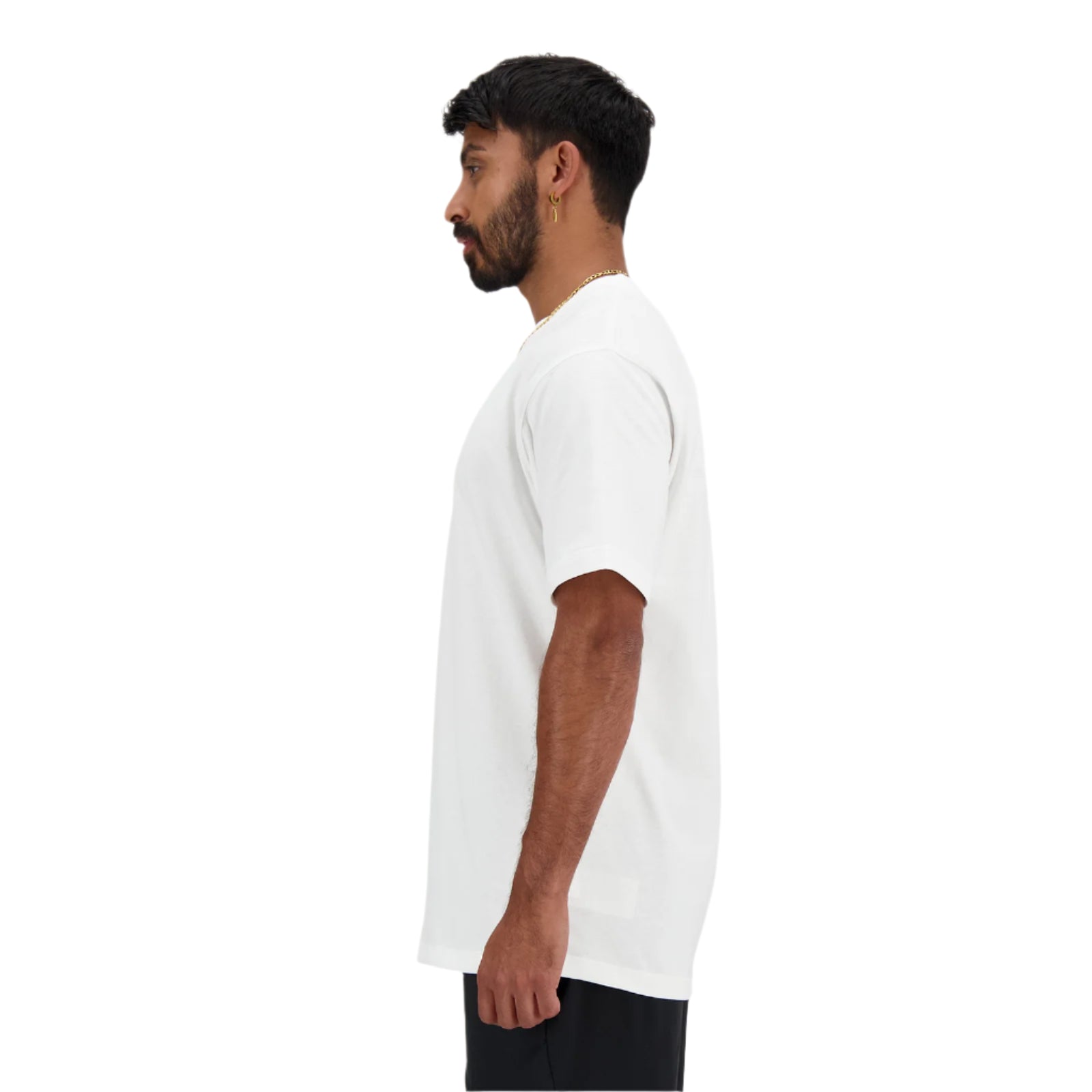 Athletics Cotton T-Shirt - White