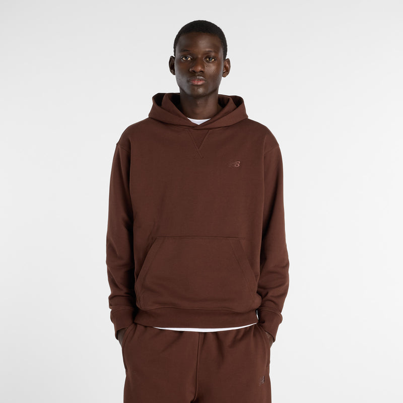 Athletics French Terry Hoodie - Pumpernickel