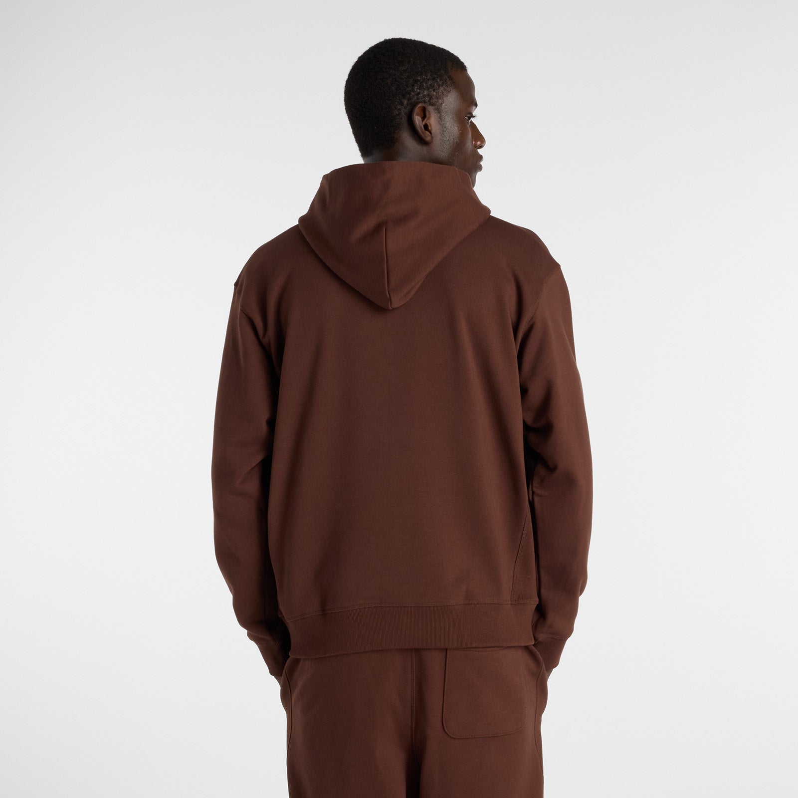 Athletics French Terry Hoodie - Pumpernickel