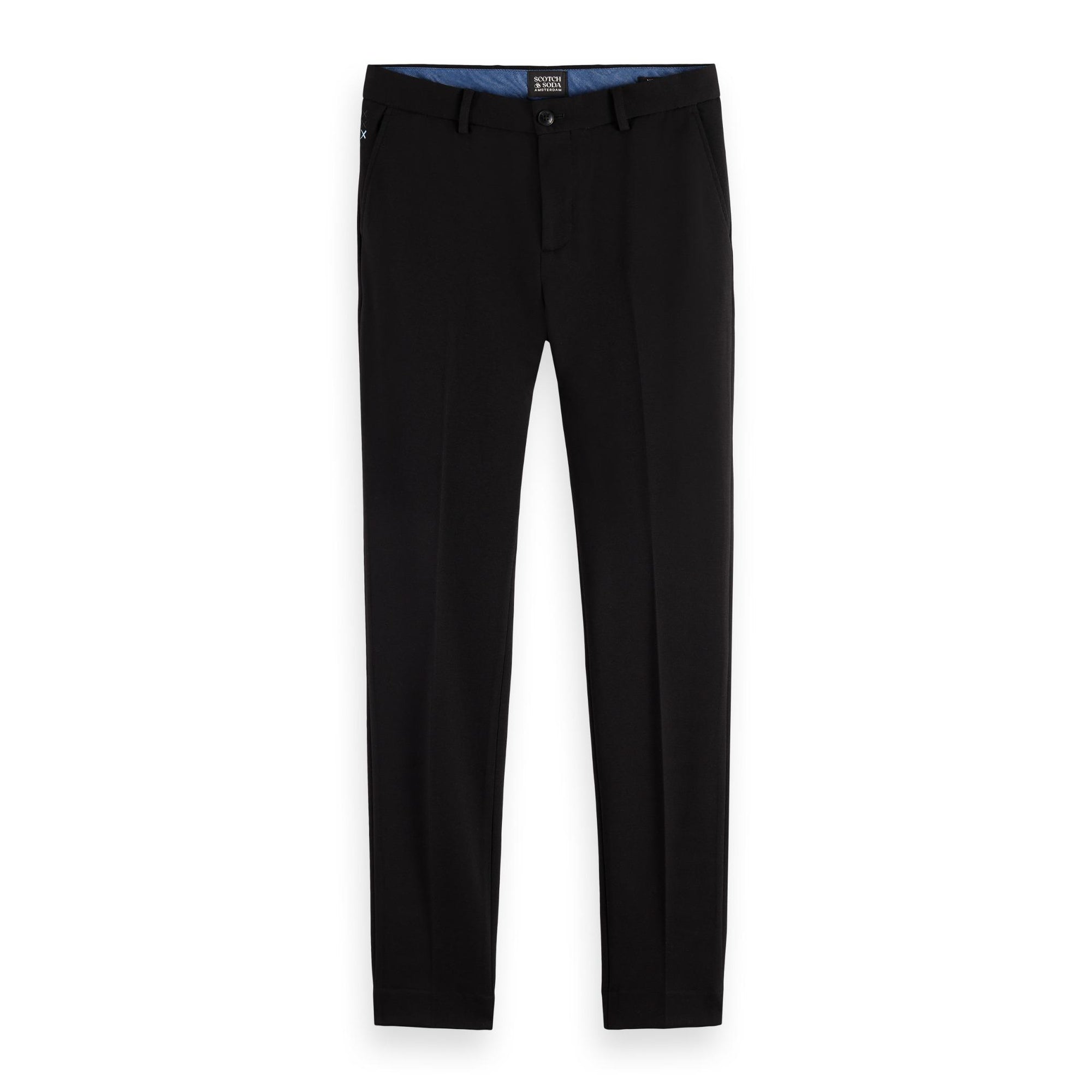 Mott Jersey Slim Fit Chino - Black