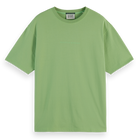 Green Relaxed-Fit Front Chest Logo T-Shirt