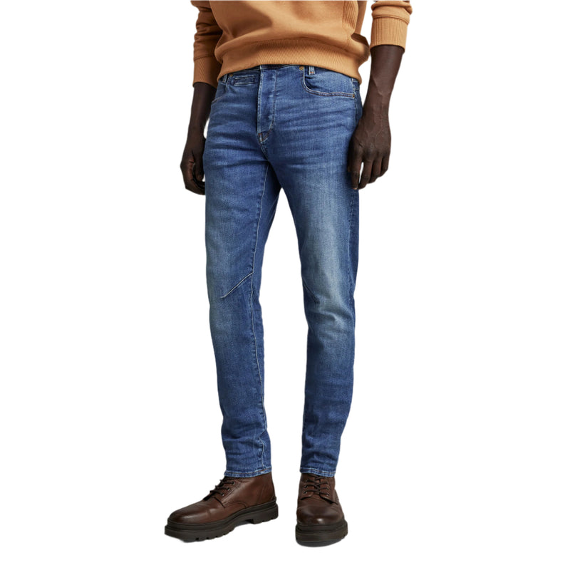D-Staq 5-Pocket Slim Jeans - Medium Blue