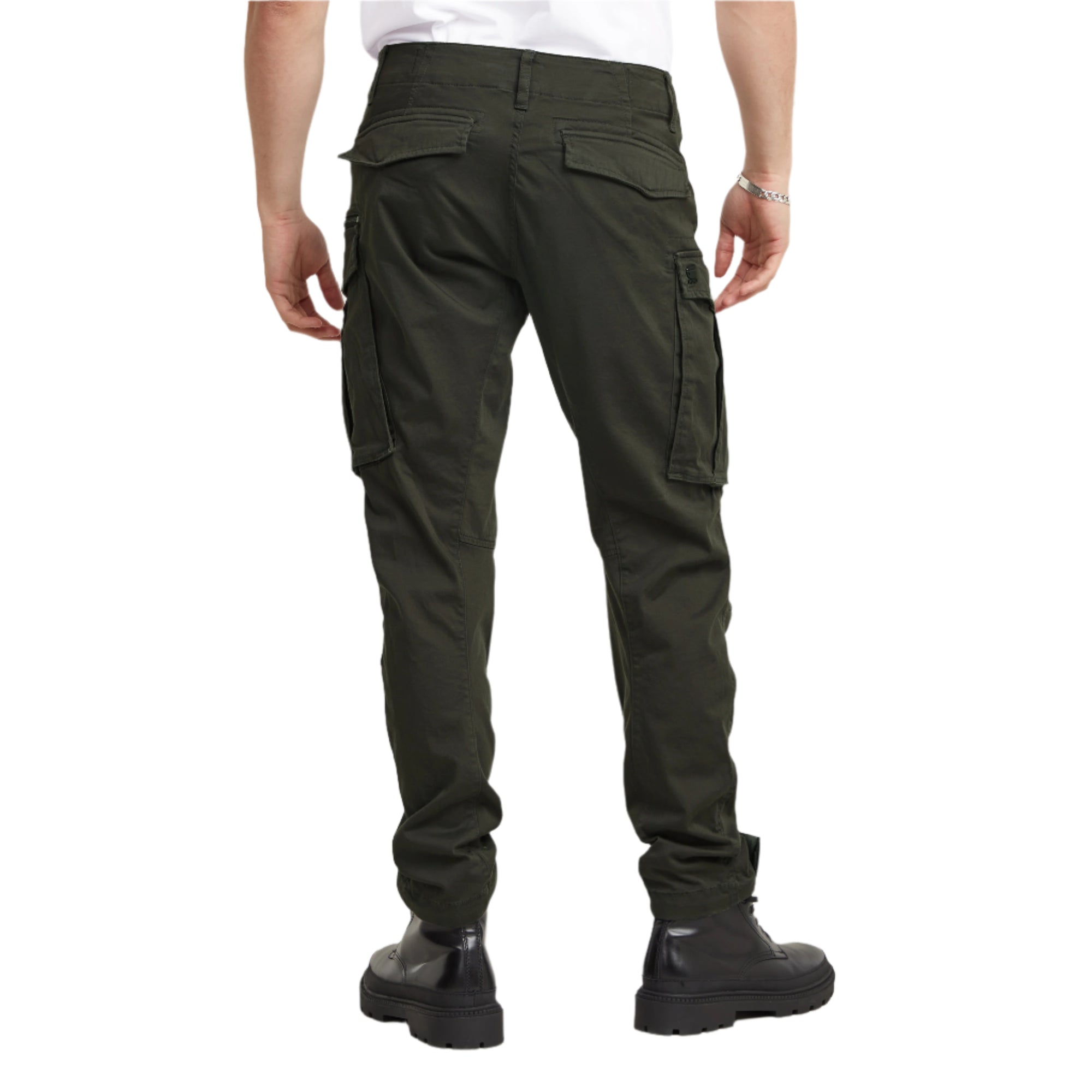 Rovic Zip 3D Regular Tapered Pants - Raven