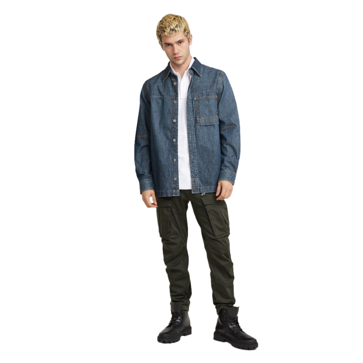 Rovic Zip 3D Regular Tapered Pants - Raven-3