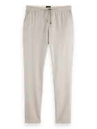 Gray Warren Cotton-Linen Twill Jogger
