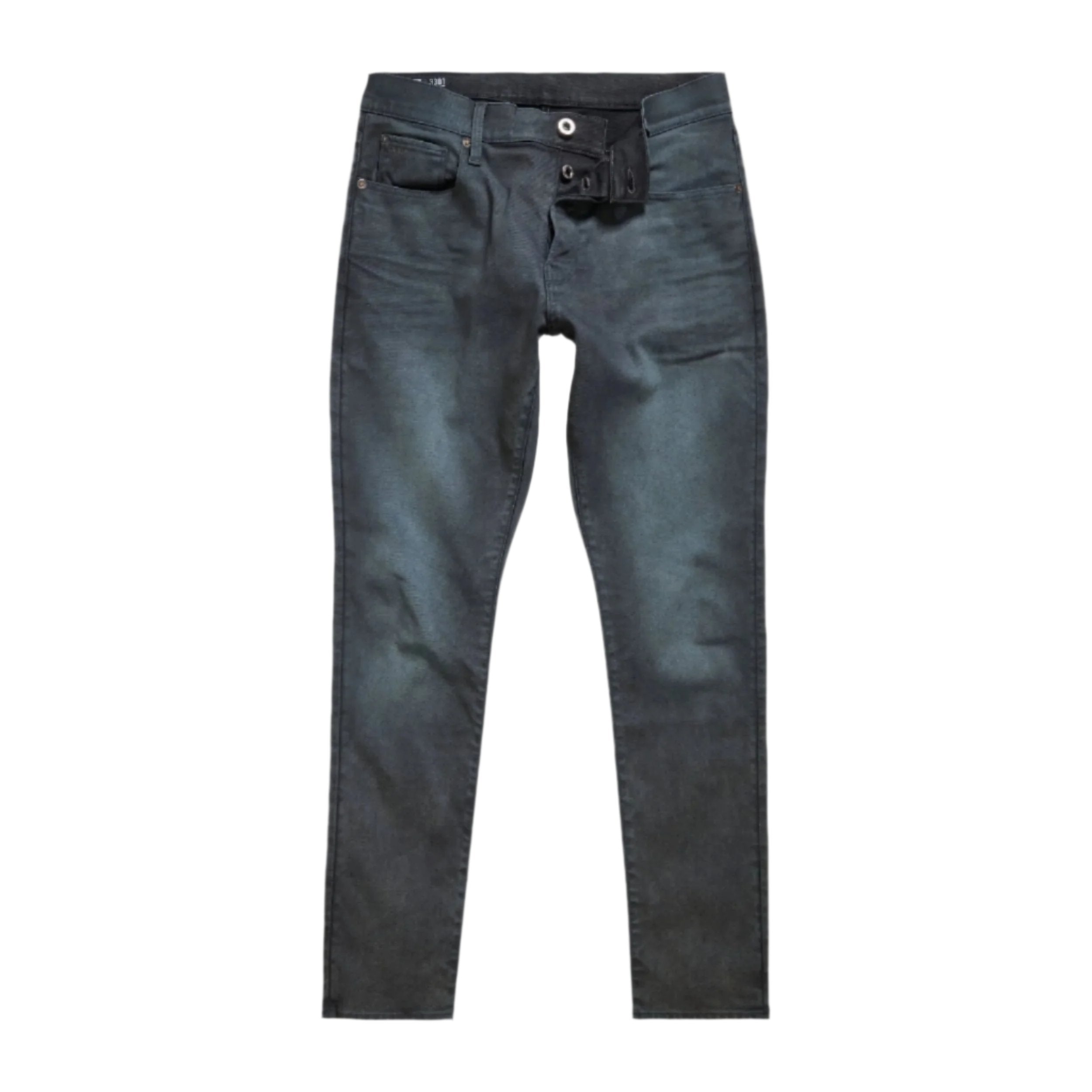 Dark Aged Cobler 3301 Slim Jeans