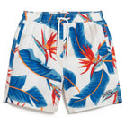 Optic Paradise Hawaiian Print 17' Swim Short