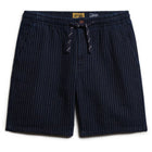 Twill Ticking Navy Indigo Bermuda Short