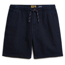 Twill Ticking Navy Indigo Bermuda Short