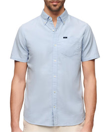 Classic Blue Vintage Oxford Short Sleeve Shirt