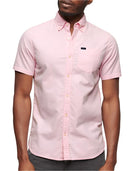 City Pink Vintage Oxford Short Sleeve Shirt