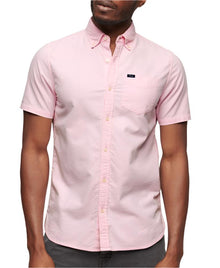 City Pink Vintage Oxford Short Sleeve Shirt