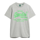 Athletic Grey Marl Neon T-Shirt