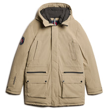 Timber Wolf Brown City Padded Parka Jacket