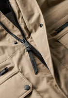 Timber Wolf Brown City Padded Parka Jacket