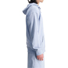 Sweat à capuche New Balance Light Arctic Grey Uni-ssentials en molleton français