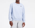 New Balance Light Artic Grey Uni-ssentials French Terry Crewneck Sweatshirt