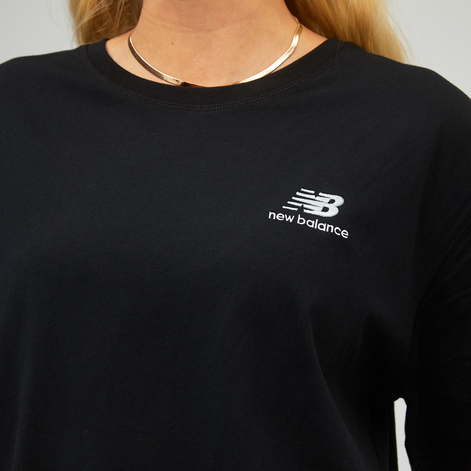 T-shirt New Balance noir Uni-ssentials en coton