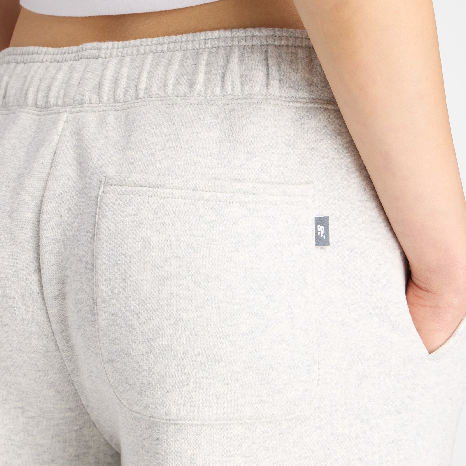 Trackside Fleece Barrel Pant - Ash Heather
