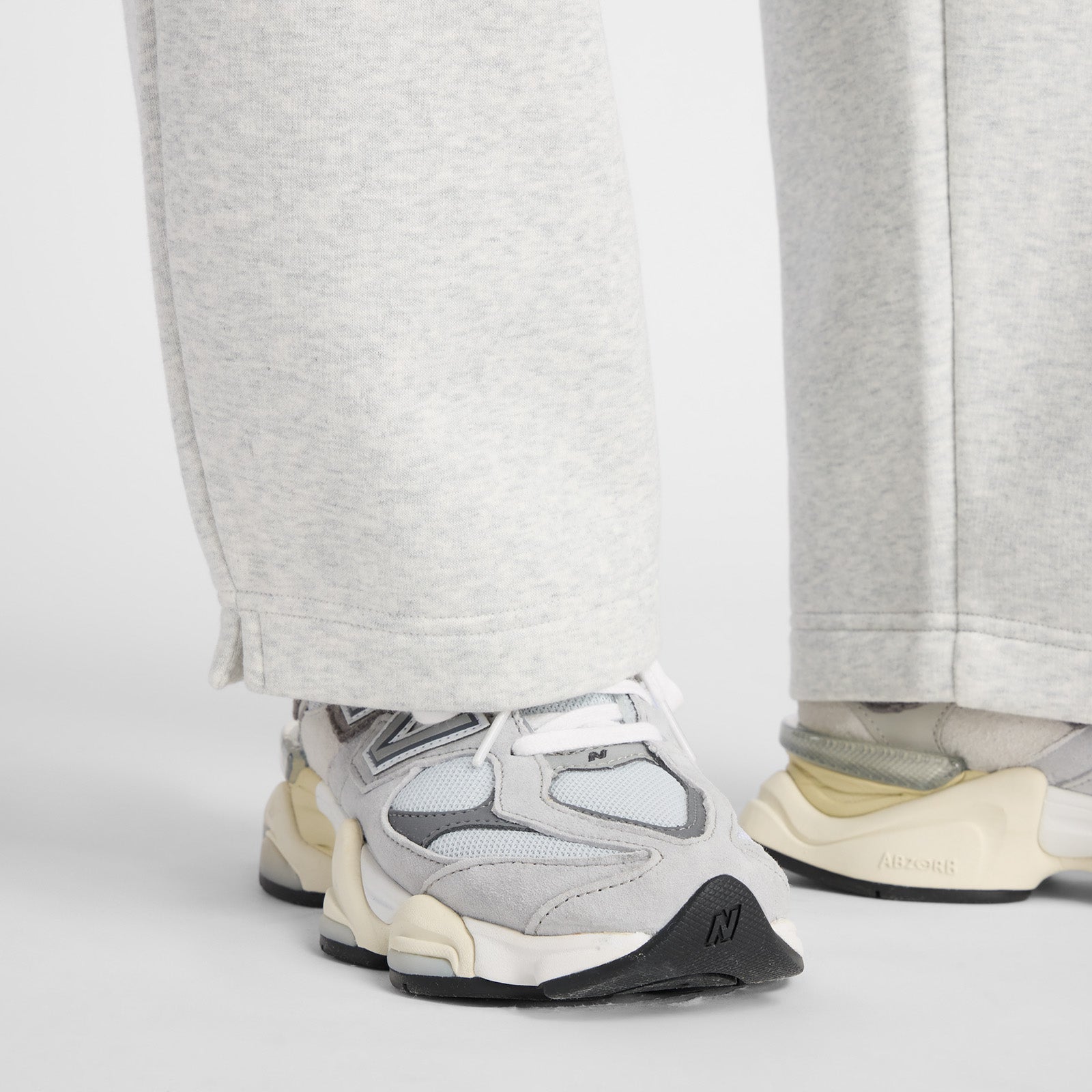 Trackside Fleece Barrel Pant - Ash Heather