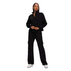 Kuwalla Black Cargo Wide Leg Sweatpant