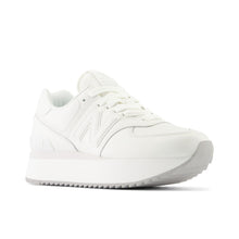 White/Grey Matter 574 Sneakers