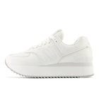 White/Grey Matter 574 Sneakers