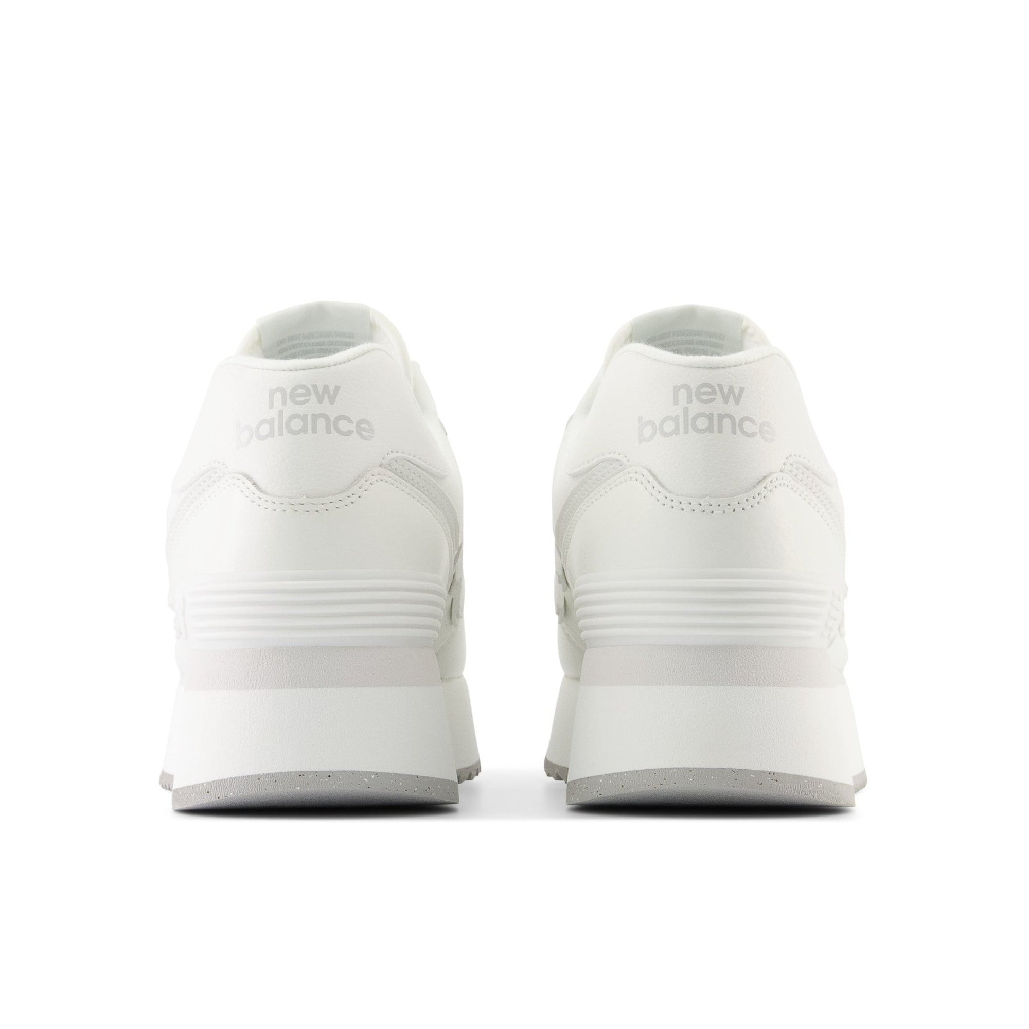 White/Grey Matter 574 Sneakers
