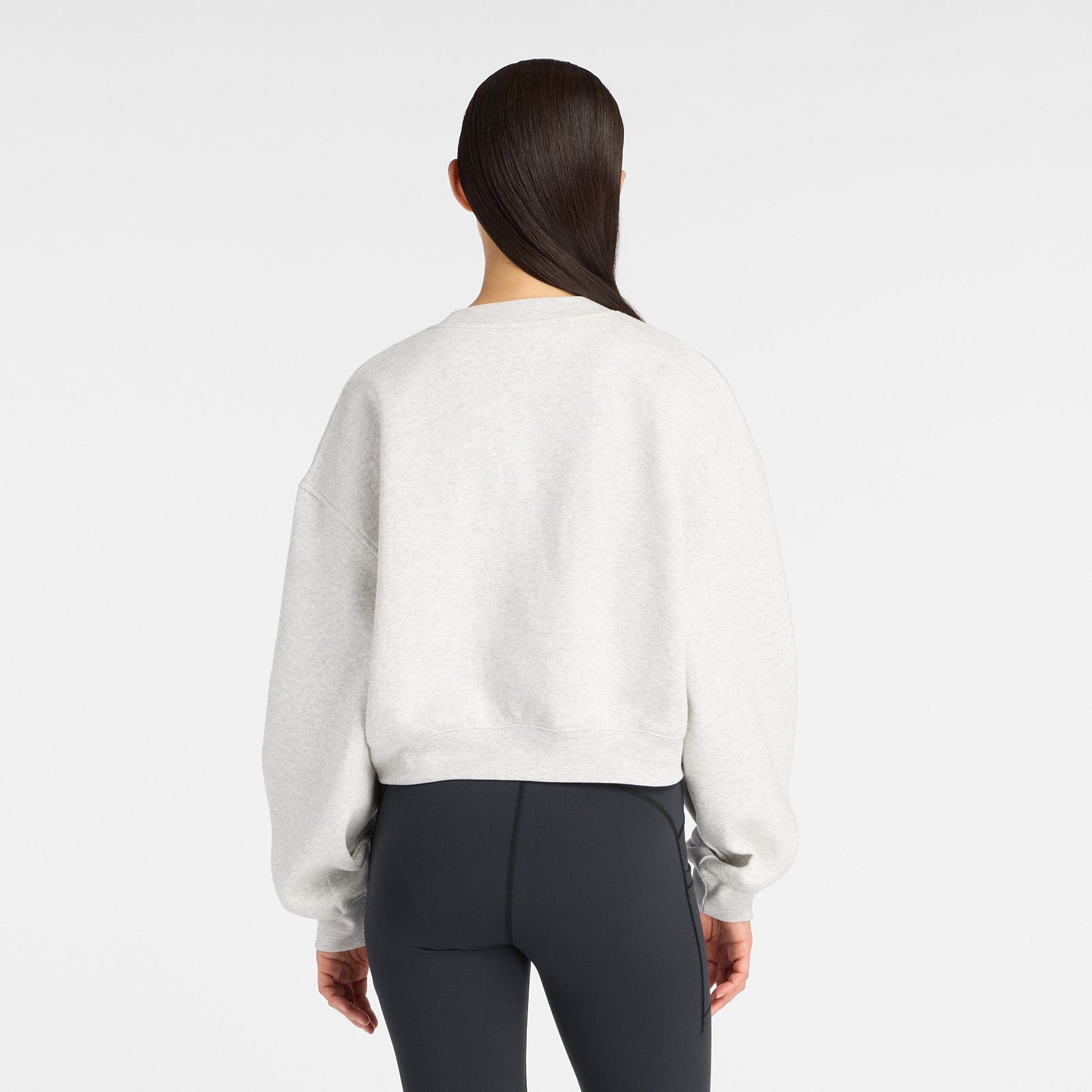 Trackside Fleece Crew - Ash Heather