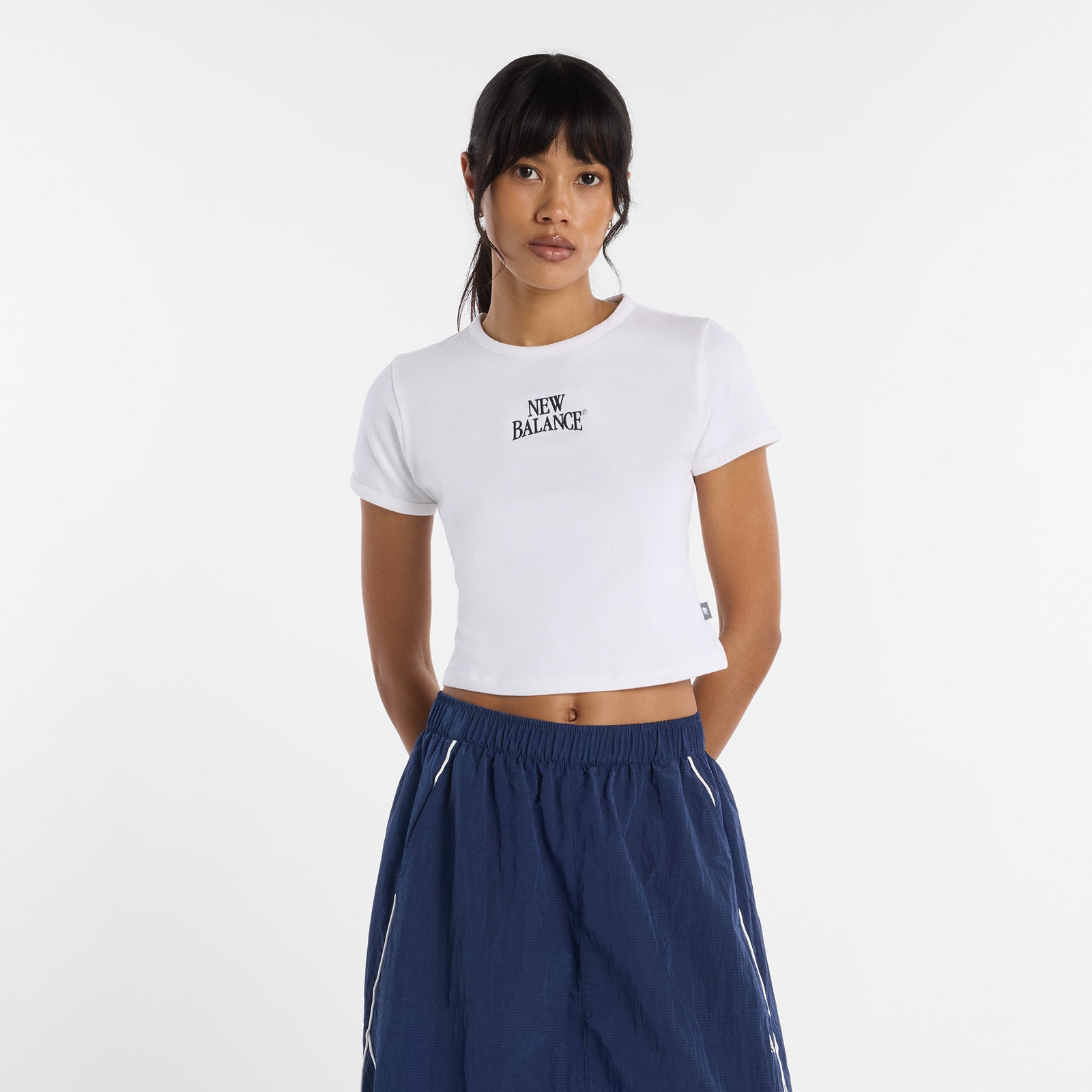 Trackside Ringer T-Shirt - White